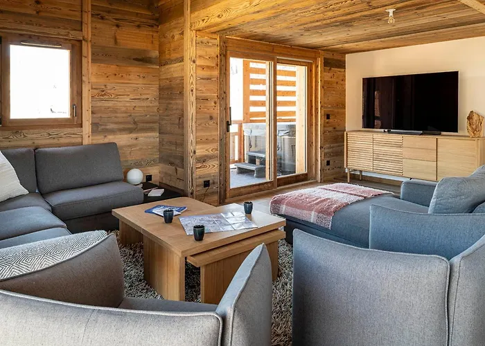 Duplex La Renardiere 아파트 *
